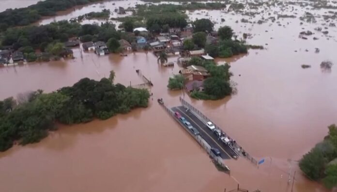 Inundaciones en brasil